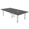 Skutchi Designs 45 in W, 96 in L, 29 in H, Engineered Wood Top, Grey H-REC-4893-PT-AN-EL - alternate 1